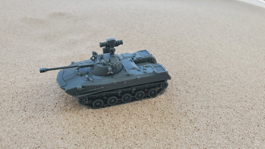 BMD-2 Airborne Infantry Fighting Vehicle with Missile Launcher Turret – 1:100 Scale Vehicle for Team Yankee Tabletop Game