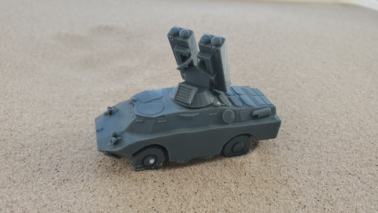 SA-9 Gaskin – 1:100 Scale Russian Warsaw Pact Mobile SAM System for Team Yankee Tabletop Game